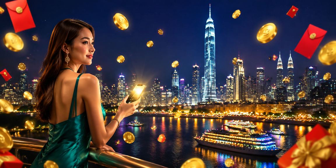Sampul merah bonus bergaya Malaysia di Kuala Lumpur — ganjaran ahli baru rm600