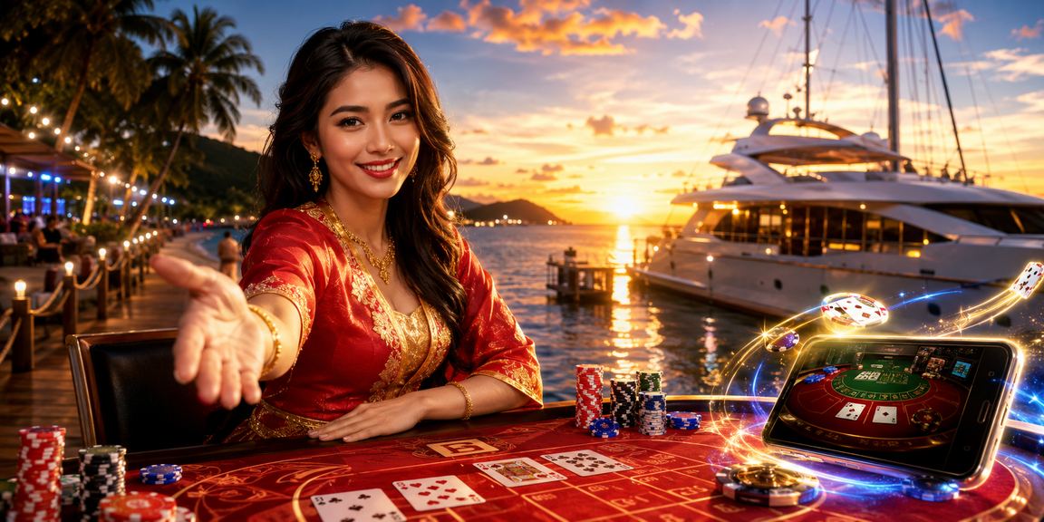 Pengguna rm600 di Pulau Pinang bermain baccarat selepas log masuk ke akaun